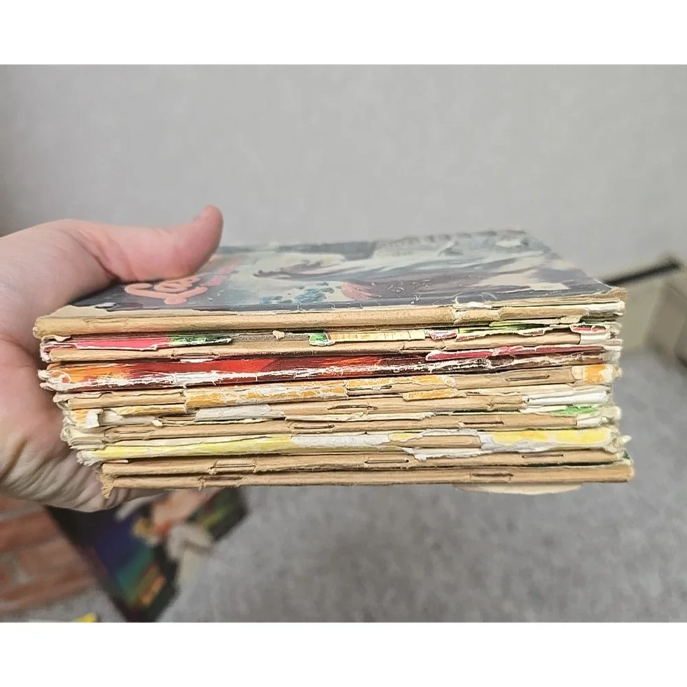 Lot of 9 Vintage Mixed Authors Lassie's, Bugs Bunny‎ Hardcover Children's Books